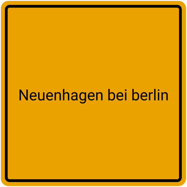 Meldebestätigung Neuenhagen bei Berlin